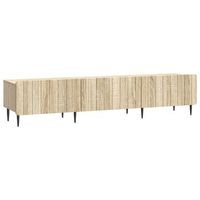 mueble de tv 147 x 345 x 32 cm roble sonoma vidaxl