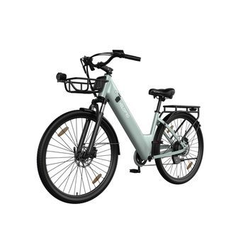 Bicicleta Electrica Urbana Pixar C1 Pro, Bateria 36v 18ah, Hasta 150 Km Asistidos, Color Azul, Frenos Fiables Y Uso Ur