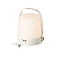 kooduu lampara portatil lite-up - luz regulable recargable via usb - uso interior y exterior color beige - lite-up sand 20