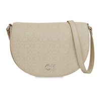 calvin klein bolsos mujer - beige talla os