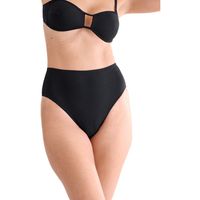lisca banador banador de cintura alta florida cheek para mujer