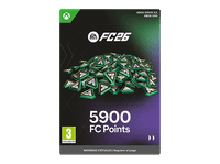 xbox series x s  one ea sports fcr 26 5900 fc points codigo de descarga juego base se vende por separado