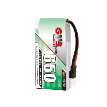 Gaoneng 3.7V 650mAh 70C 1S1P Batería LiPo 70C 3.7V 1S1P con conector XT30/PH2.0/Molex 51005 para coche RC, dron RC