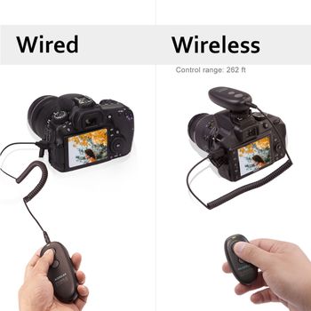 AODELAN Control remoto inalámbrico disparador para Nikon Z50II D5 D4 D850 D700 D780 Z7II Z9 Z6II Z6 Z5 P950 P1000 P7800 P7700