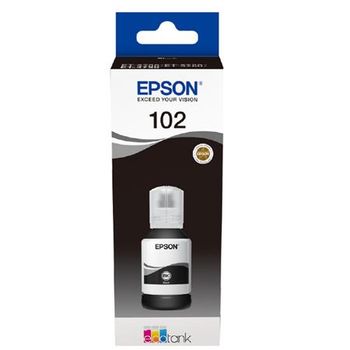 Epson 102 Black Original Ecotank Ink Bottle (C13T03R140)