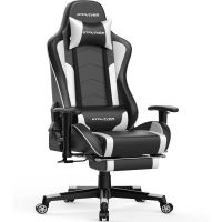 silla gaming gtplayer con altavoces bluetooth y reposapies