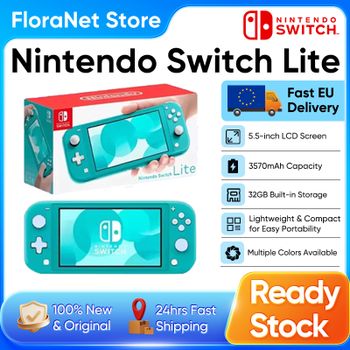 Consola Nintendo Switch Lite, Ligera y Portátil, con Control Joy-Con Integrado, Múltiples Opciones de Color, Juego Portátil
