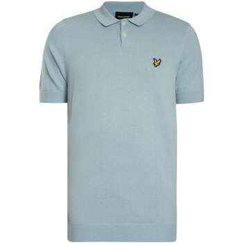 Lyle & Scott Polo Polo de punto de manga corta de algodón para hombre
