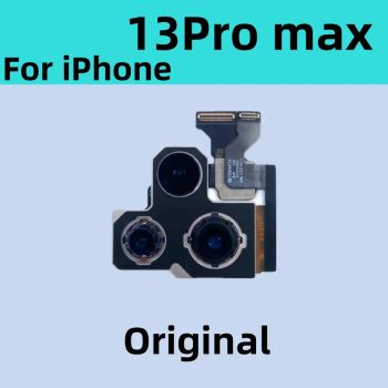 Cámara trasera Original para iPhone 11, 12, 13, Mini, 14 Plus, 14Pro, MaxWith, módulo de Flash, Sensor, Cable flexible, funciona 100%, sin reparaciones