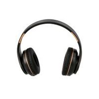 auricular q-connect bluetooth diadema ajustable y plegable con microfono alcance 10 m color negro