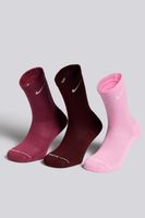 pack 3 calcetines largos nike everyday elevated talla m