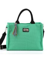 bolso con asas verde simosastre s1007 uni