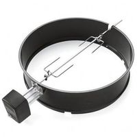 asador giratorio weber para barbacoas de carbon 57 cm - 7494 - weber
