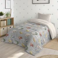 naturals - edredon nordico estampado - cama 105 - microfibra - 300 gramos - cars