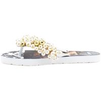 lawater chanclas la water baroque infradito white black multi 02147a para mujer