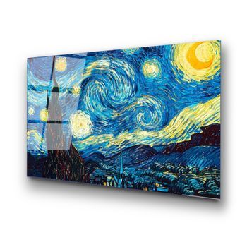 Pintura Vidrio Templado Uv-203 Multicolor 70x100 Cm