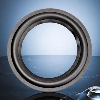 2 Piezas de Repuesto para Altavoz Woofer de 4-12 Pulgadas, Borde de Goma Plegable para Subwoofer (100~300mm) 4 5 6.5 7 8 10 12