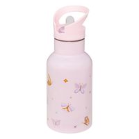 botella termica de acero mariposas