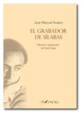 grabador de silabas muerte y reparacion de paul celan