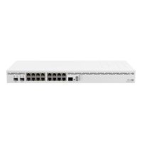 router mikrotik ccr2004-16g-2s 16 puertos gigabit 2 sfp rack 1u blanco