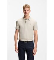 boss para hombre 50507803 polo slim fit beige 3xl casual algodon manga corta