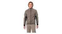 chaqueta softshell mtb vaude moab pro gris  hombre