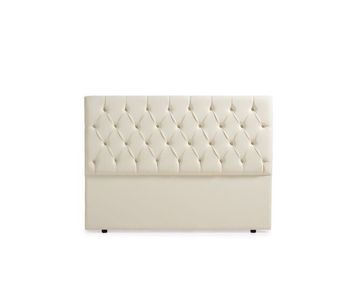 Cabecero tapizado capri polipiel 130x120x12 cm - moonia
