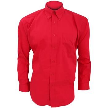 Kustom Kit Camisa manga larga KK105 para hombre