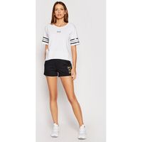 emporio armani ea7 camiseta camiseta mujer blanca detalle negro en las mangas para mujer
