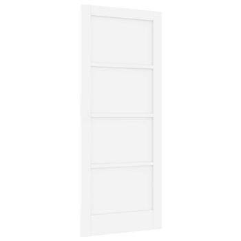 Puerta Interior Blanco 83 X 202 Cm Madera Contrachapada Vidaxl