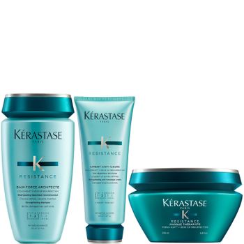 Régimen de tres pasos Resistance Reconstructing de Kérastase