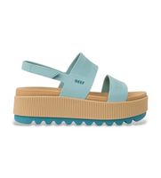reef para mujer cj8788 sandalias water vista higher azul 41 3 a 5cm velcro casual