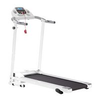 cinta de andar electrica 1000 w plegable con tres niveles de inclinacion blanca