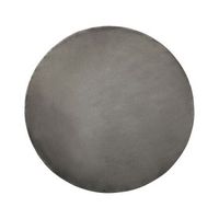alfombra de viscosa gris oscuro 140 cm pelo corto sala de estar gesi ii