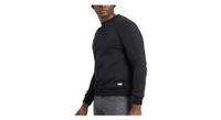 camiseta de manga larga fleece crew negra xl
