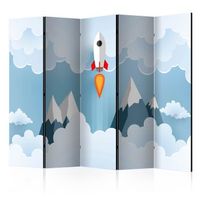 biombo - rocket in the clouds ii 225x172 cm