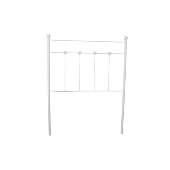 Cabecero Forja Ducal Para Cama De 150 Blanco 158x125x4. Matris