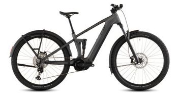 Cube stereo hybrid one22 race 800 fe mtb electrica con suspension total shimano deore deore xt 12s 800 wh 27 5   slab grey 2026
