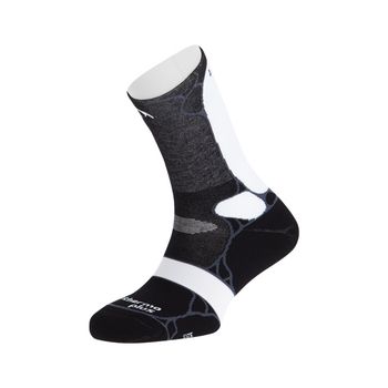 Calcetín Mtb Lurbel Cycling Tour ¡AHORRA 30%! - S (35/38), negro/blanco