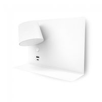 aplique led con interruptor y usb serene 6w i