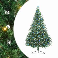 arbol de navidad  decoraciones de navidad artificial preiluminado verde 240 cm pvc