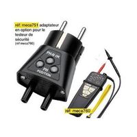 adaptador de probador de enchufe multimetrix 2p  e con eclipses