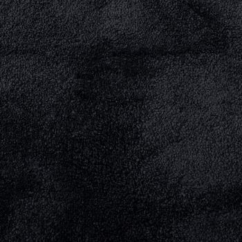 Alfombra De Pelo Corto Oviedo Negro 200x200 Cm Vidaxl