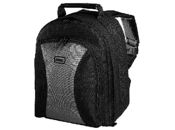 Mochila - Hama Track Pack II 140, Polytex, Cinco separadores interiores, Negro