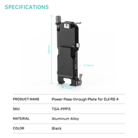 tilta para dji rs4rs5 placa de transmision de energia accesorios tga-ppp3