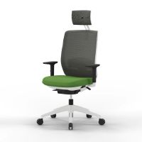 actiu trim silla de oficina profesional malla verde
