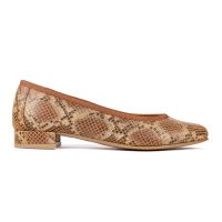 bailarina tacon boa marron