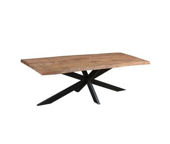 Mesa de comedor 8/10 personas 220 bordes sin tratar