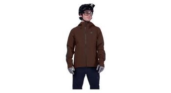 Chaqueta de manga larga fox defend 3l water marron