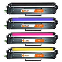 pccom essential brother tn247tn243 toner compatible negrocianmagentaamarillo pack 4